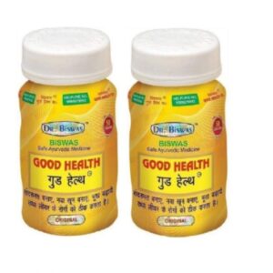 Dr Biswas Ayurvedic Good Health Capsules, Pack of 2pc