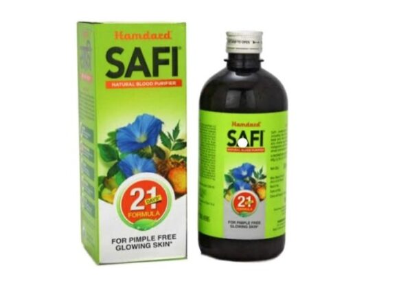 Hamdard Safi Blood Purifier Syrup, Green, 500 ml