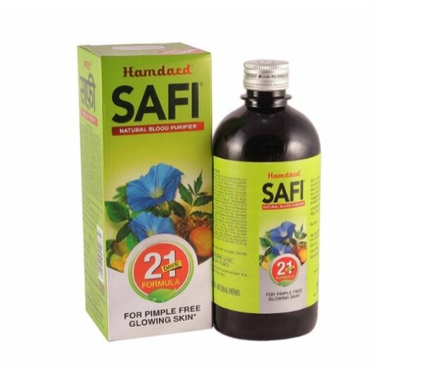 Hamdard Safi Blood Purifier Syrup - 200 ml (Pack of 2)